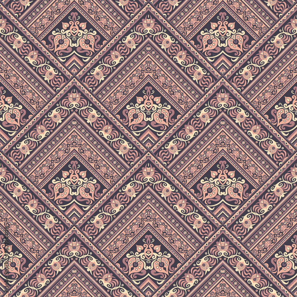 Vector nature patch pattern. Mosaic background Vector nature patch pattern. Mosaic background