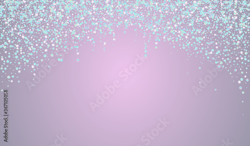 Colorful Dust Celebrate Blue Background. Colored 