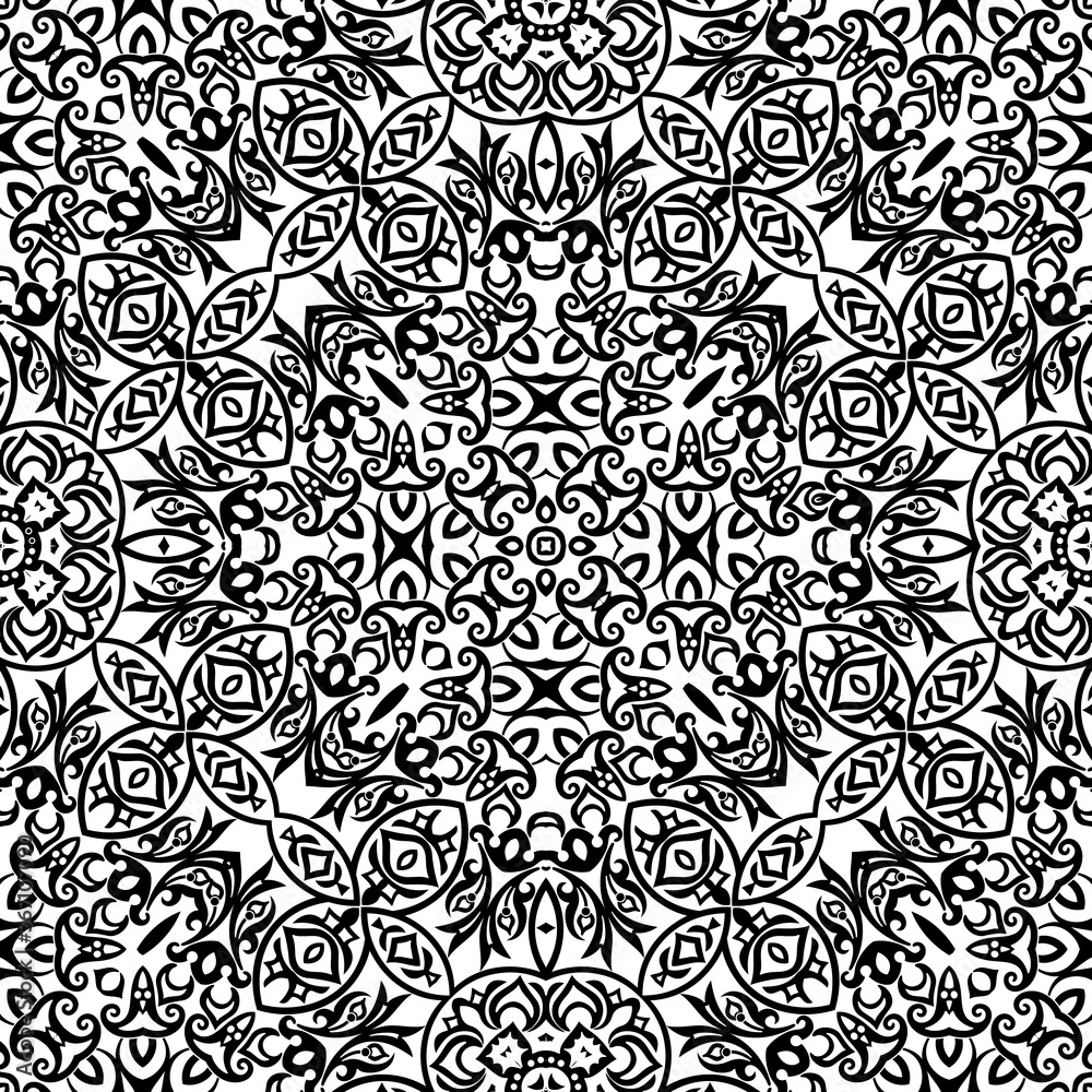 Vector ethnic hand drawn ornamental background. Vector ethnic hand drawn ornamental background.