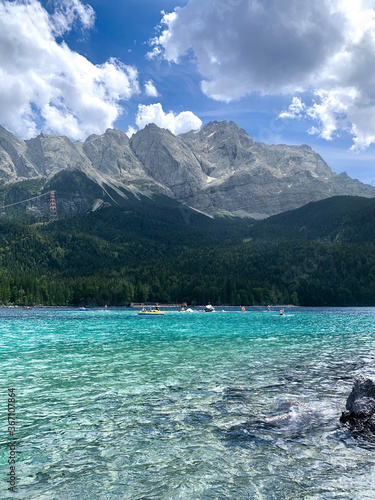 Zugspitze and Eibsee