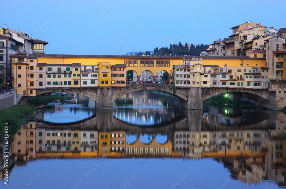 Ponte Vecchio am Abend