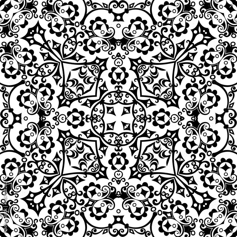 Vector ethnic hand drawn ornamental background. Vector ethnic hand drawn ornamental background.