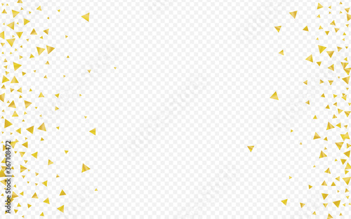 Yellow Shine Christmas Transparent Background. 