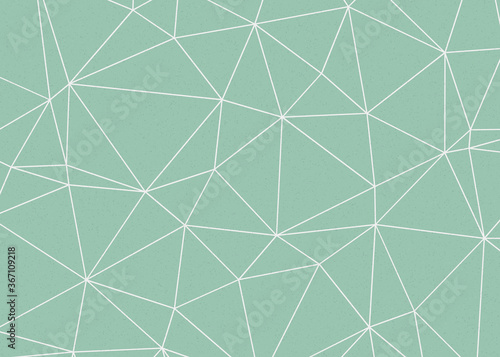 Irish Green color Abstract color Low-Polygones Generative Art background illustration