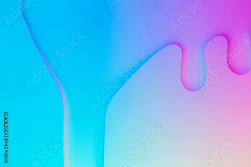 Color transparent fluid background material photo