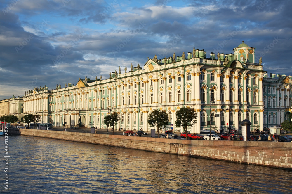 Winter Palace in Saint Petersburg. Russia