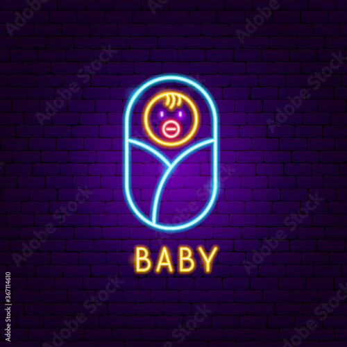 Baby Neon Label