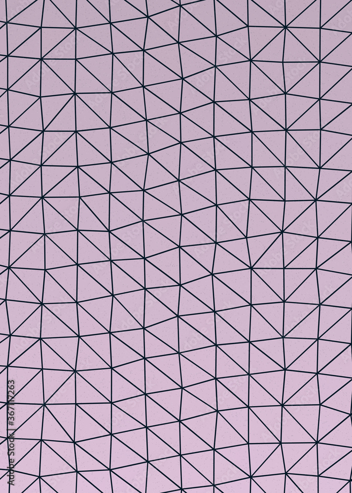Obraz premium Mauve color Abstract color Low-Polygones Generative Art background illustration