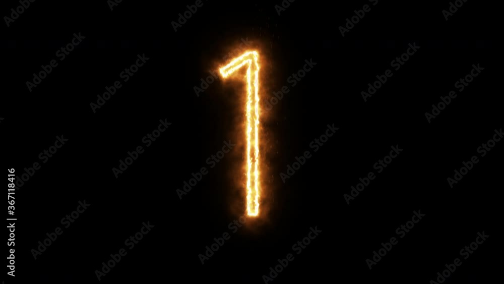Fire number 1 of burning flame. Number one made from fire flame. Flaming burn font or bonfire alphabet text with sizzling fiery shining heat effect. 3D rendering. Fire number 1 of burning flame. Number one made from fire flame. Flaming burn font or bonfire alphabet text with sizzling fiery shining heat effect. 3D rendering.