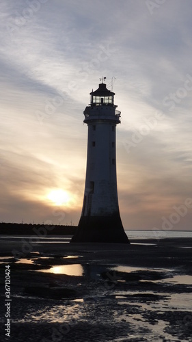 Sunset at New Brighton Lighthouse