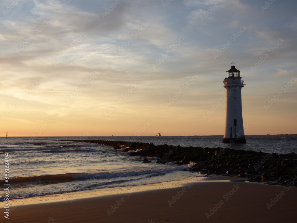 Lighthouse at New Brighton, Wirral