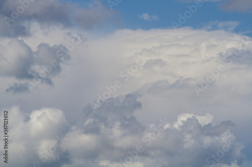 Fototapeta Naklejka Na Ścianę i Meble -  Clouds. Cotton sky. Natural background.