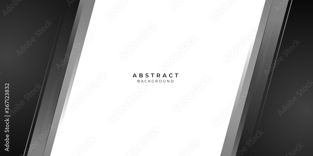 Abstract black and white presentation background Abstract black and white presentation background