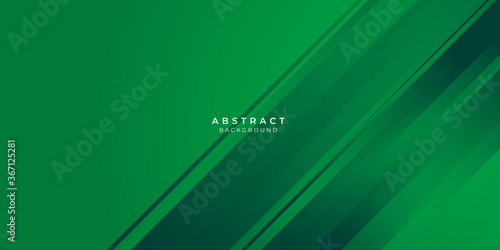 Abstract green eco arrows background for presentation background and business