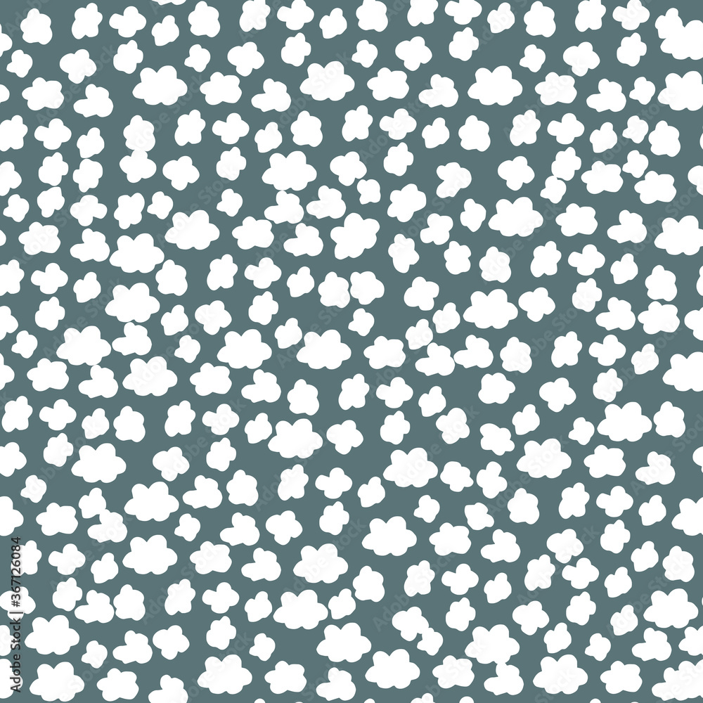 marine pattern in blue on a white background marine pattern in blue on a white background