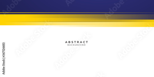 Yellow gradient blue box rectangle abstract background vector presentation design