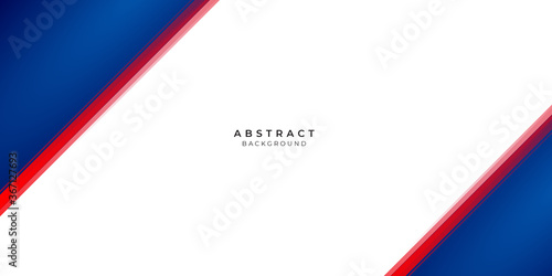 Free Download Modern simple shiny red blue presentation background with business and corporate concept. Suit for social media post stories and presentation - GFXLoad