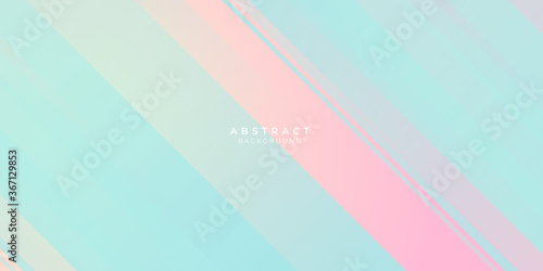 Modern flat pink blue green tosca yellow stripes presentation background for presentation and social media post stories design templates