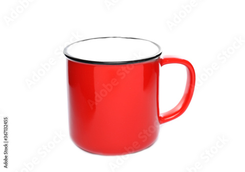 Cup isolated on white background