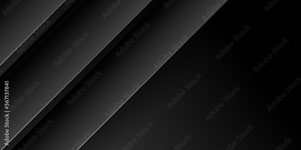 Abstract black background with metal texture and business corporate concept
