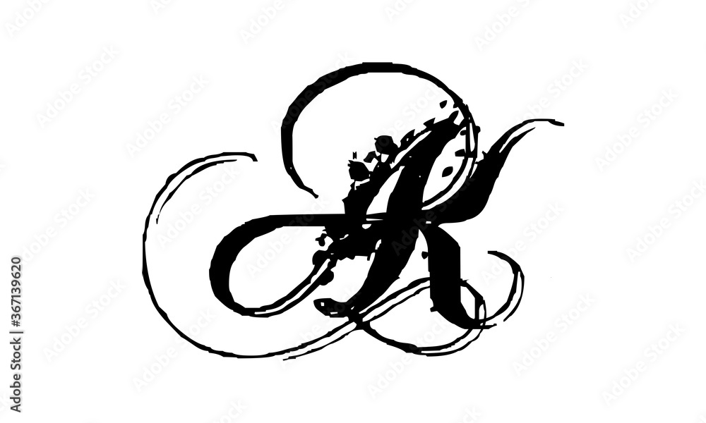 Naklejka premium AK logo 