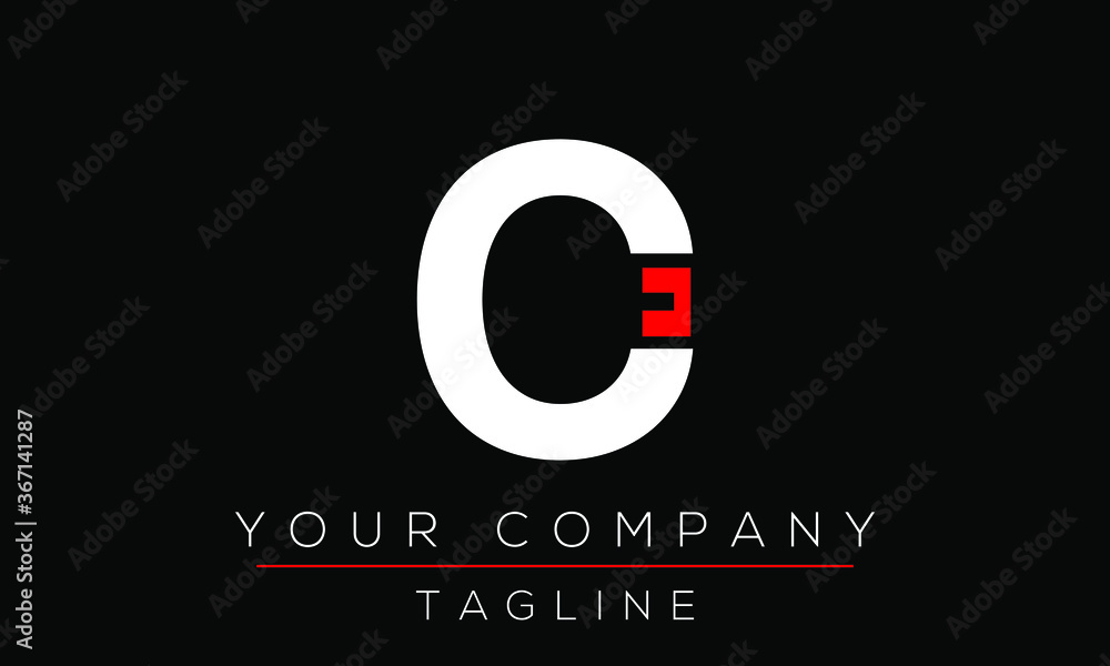 Letter CE OE Logo Design, Creative Modern Icon EC OE E O C Letter CE OE Logo Design, Creative Modern Icon EC OE E O C