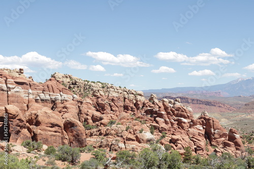 Landscape of Arches National Park