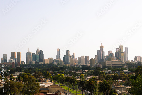 melbourne australia skyline