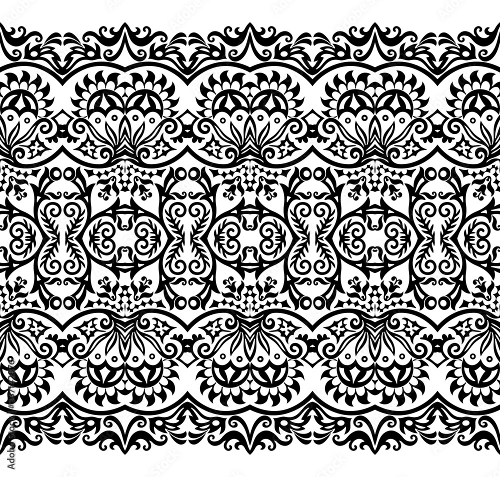 Vector ethnic nature ornamental background Vector ethnic nature ornamental background