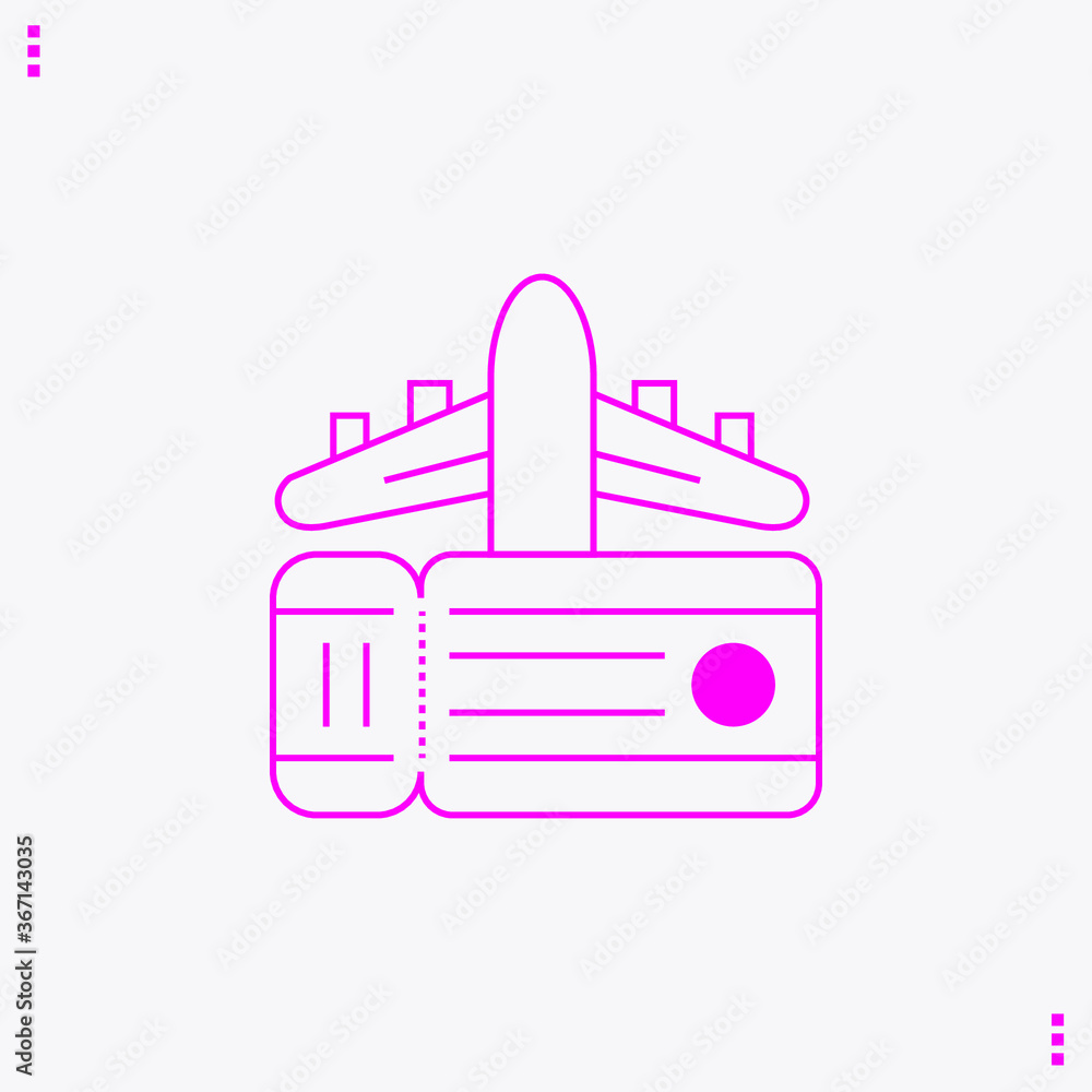 Plane vector icon, airplane line outline sign, air plane with clouds simple minimalist flat design Illustration isolated on white. Plane vector icon, airplane line outline sign, air plane with clouds simple minimalist flat design Illustration isolated on white.