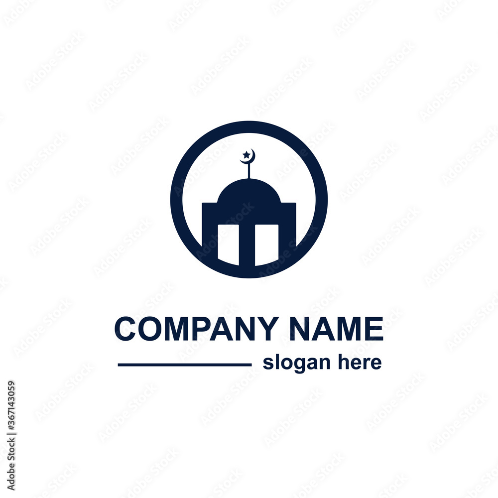 mosque logo mosque logo