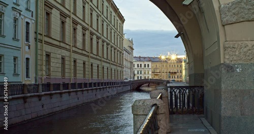 architecture, rivers and channals of Saint Petersburg photo