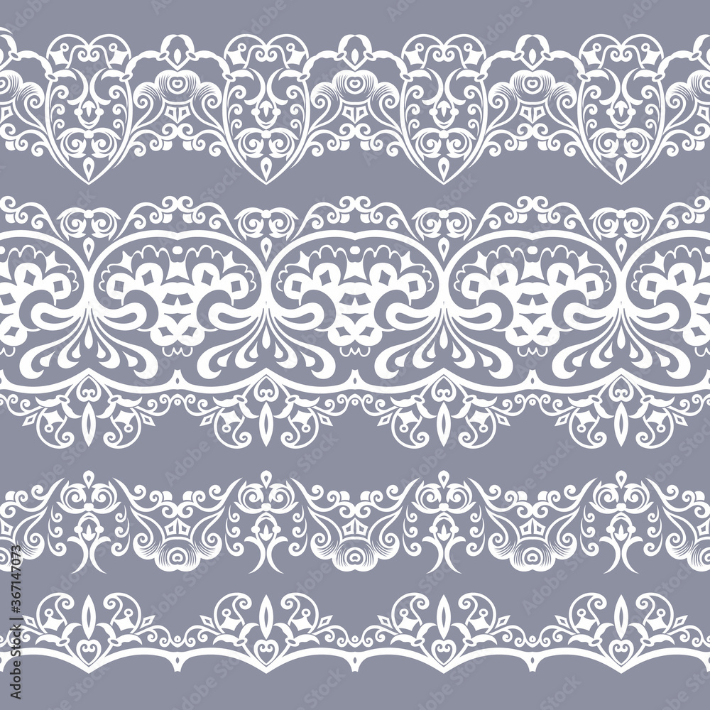 Abstract ethnic nature seamless line art stripes Abstract ethnic nature seamless line art stripes