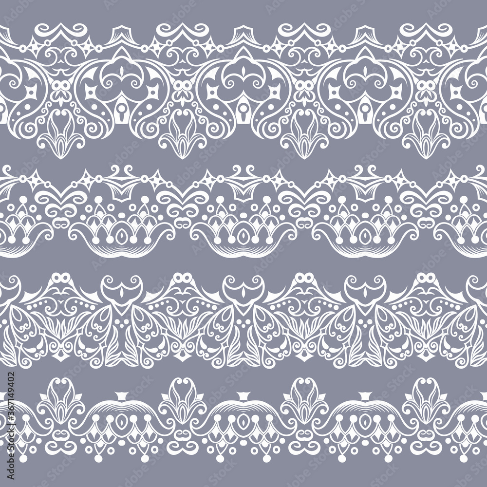 Abstract ethnic nature seamless line art stripes Abstract ethnic nature seamless line art stripes