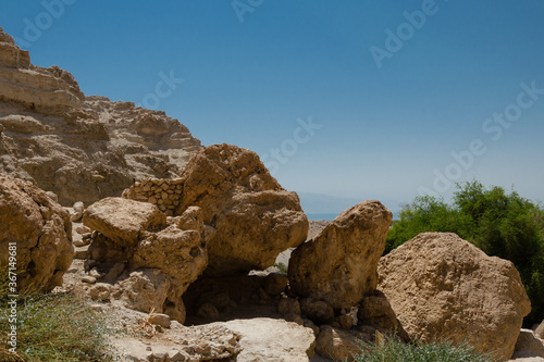 Ein Gedi Nature Reserve at the Dead Sea © Uri