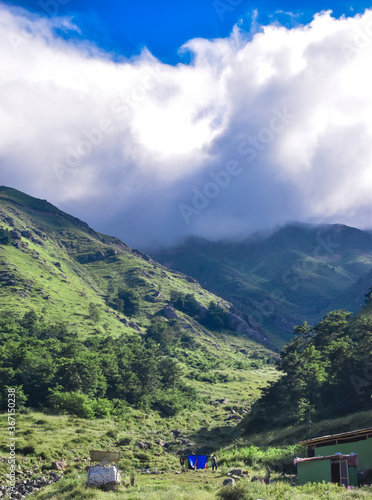 A beautiful view of landscape at Kashmir India.