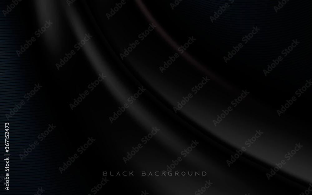 Abstract modern black background. Futuristic shiny wavy element design. Abstract modern black background. Futuristic shiny wavy element design.