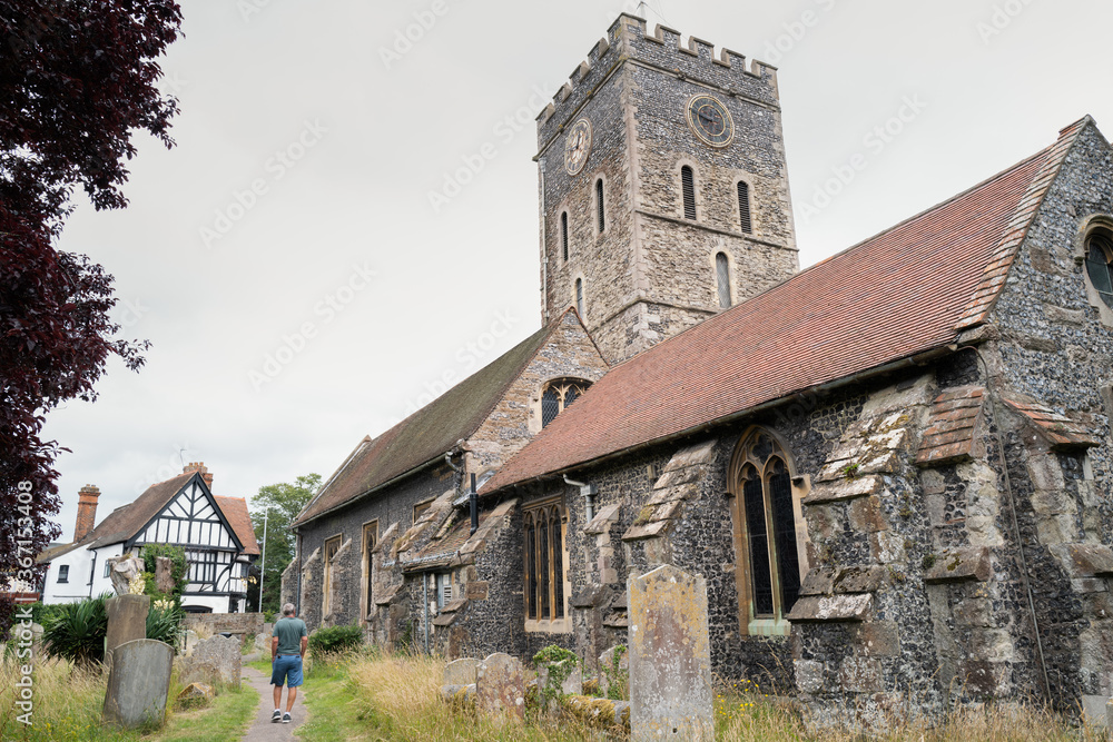 St Laurence-In-Thanet Church, in the village of St Lawrence, Ramsgate, UK St Laurence-In-Thanet Church, in the village of St Lawrence, Ramsgate, UK