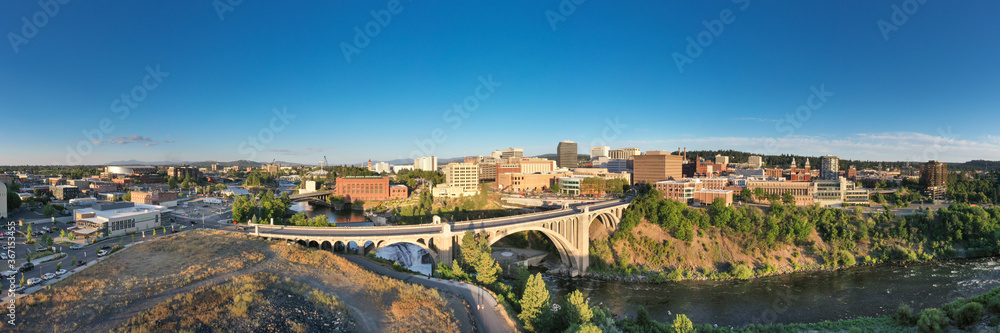 view of downtown spokane