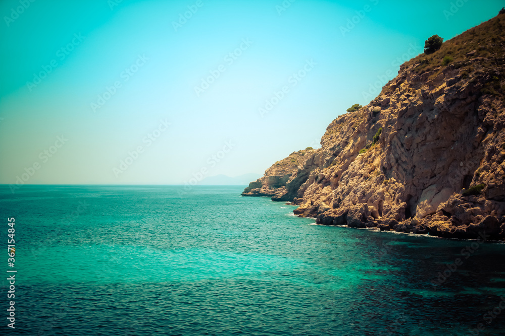 Fototapeta premium Rocky Beach 2020, Spain Alicante