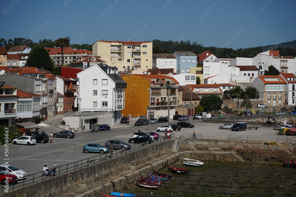 Palmeria. Coastal village of A Coruna.Spain