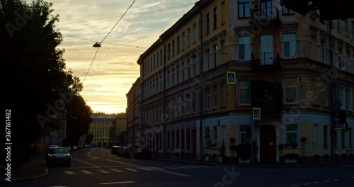 Wallpaper Mural traffic light on the street of Saint Petersburg Torontodigital.ca
