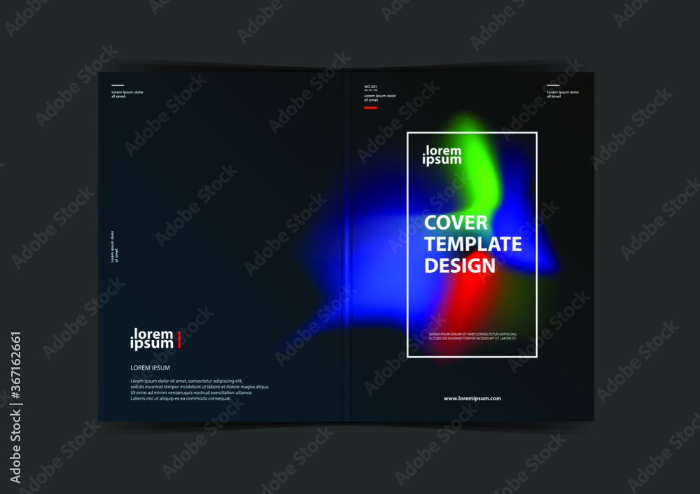 Abstract colorful color.Business Brochure. Flyer Design. Leaflets a4 Template. Cover Book and Magazine. Annual Report Vector illustration.