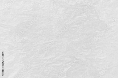 Abstract white paper background, banner - in the form of rough with coated paper sheet, closeup