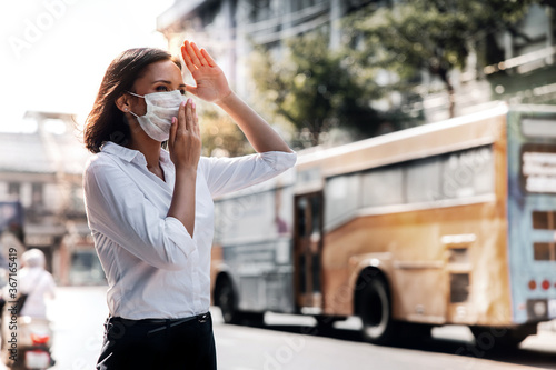 Photography Weather, Pollution and Ecology Issue Concept