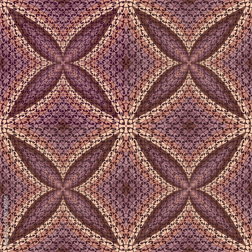 Vector abstract rhythmic geometric background