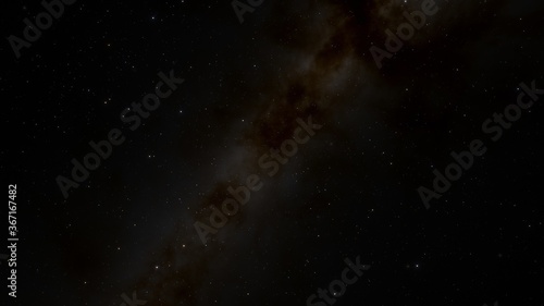 beautiful galactic background, beautiful starry sky, galaxy of different colors, science fiction wallpaper, cosmic landscape, realistic exoplanet, 3d render 