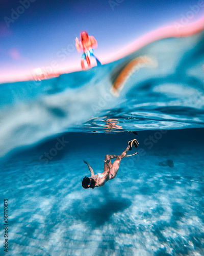 Paddle-surf y apnea © Aina