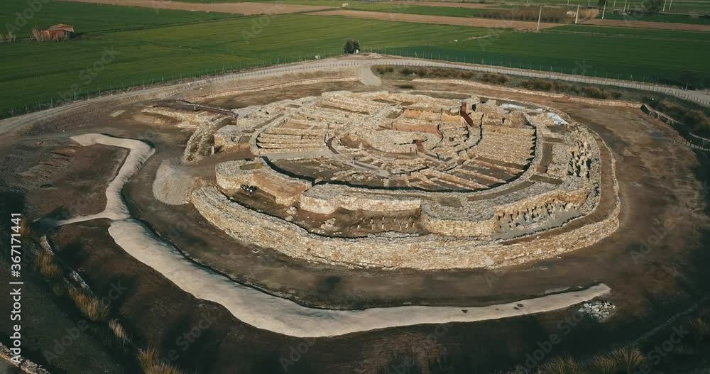 Vilars de Arbeca. Drone 4k Vilars de Arbeca. Drone 4k