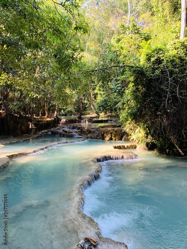 Chutes de Kuang Si, Laos 